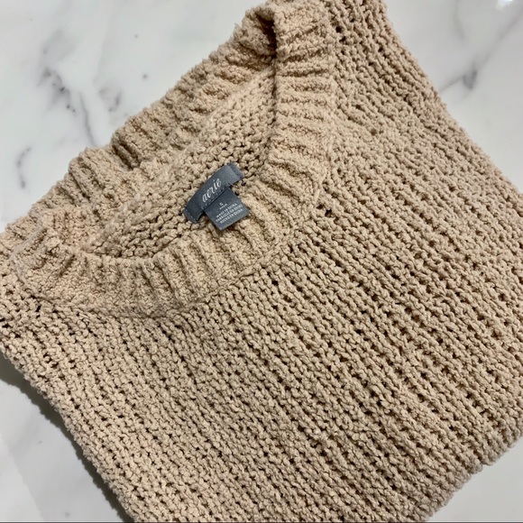 AERIE - KNIT NUDE SWEATER - Picture 6 of 6